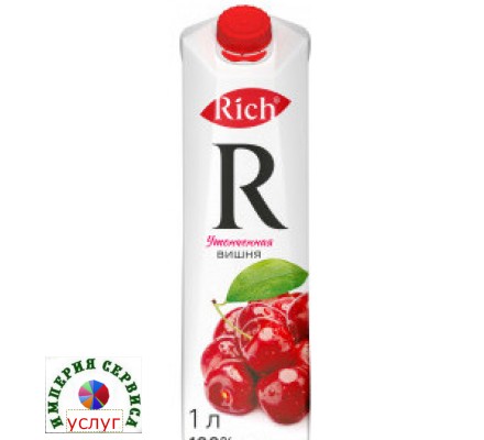 Нектар RICH Вишня, 1л